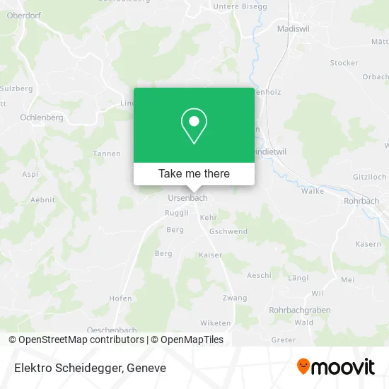 Elektro Scheidegger plan