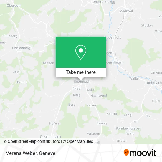 Verena Weber map
