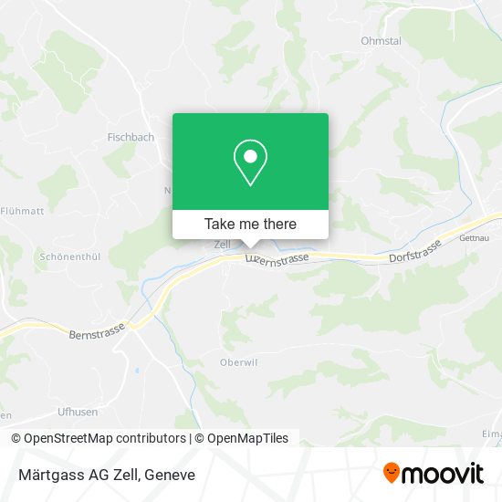 Märtgass AG Zell map