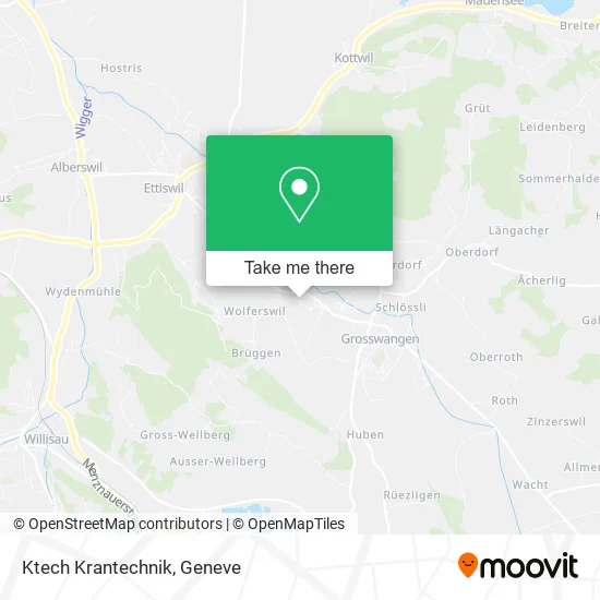 Ktech Krantechnik map