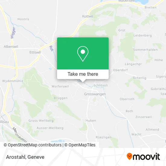 Arostahl map