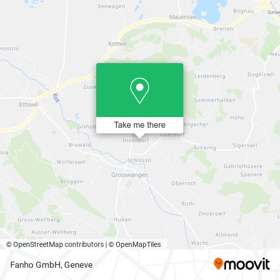 Fanho GmbH map