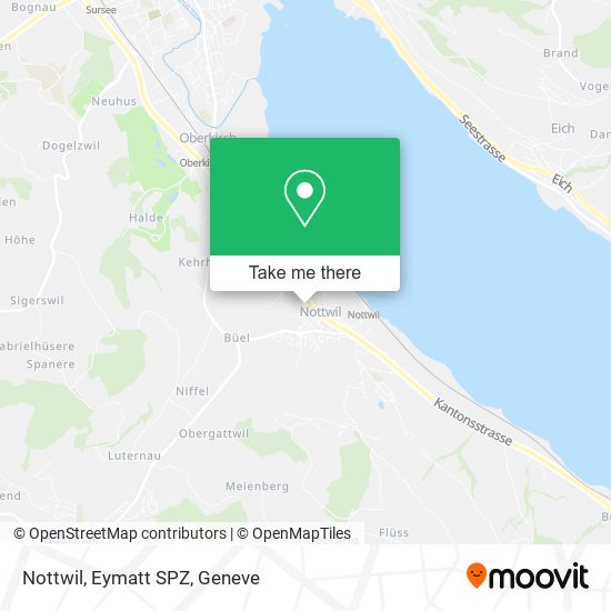 Nottwil, Eymatt SPZ map