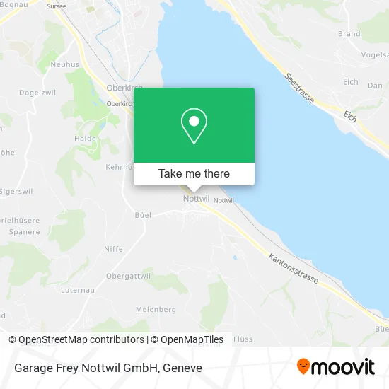Garage Frey Nottwil GmbH map