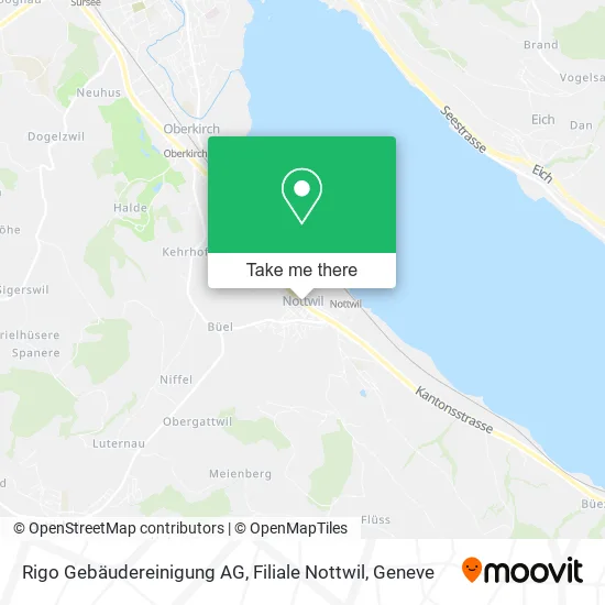 Rigo Gebäudereinigung AG, Filiale Nottwil map