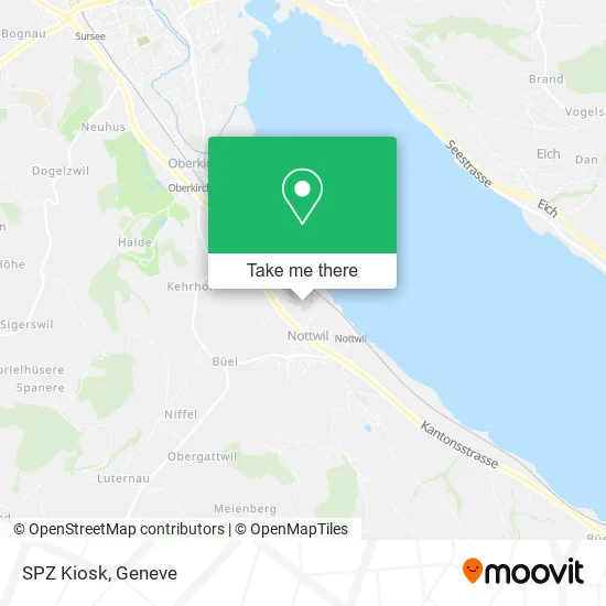 SPZ Kiosk map
