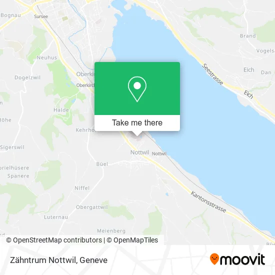 Zähntrum Nottwil map