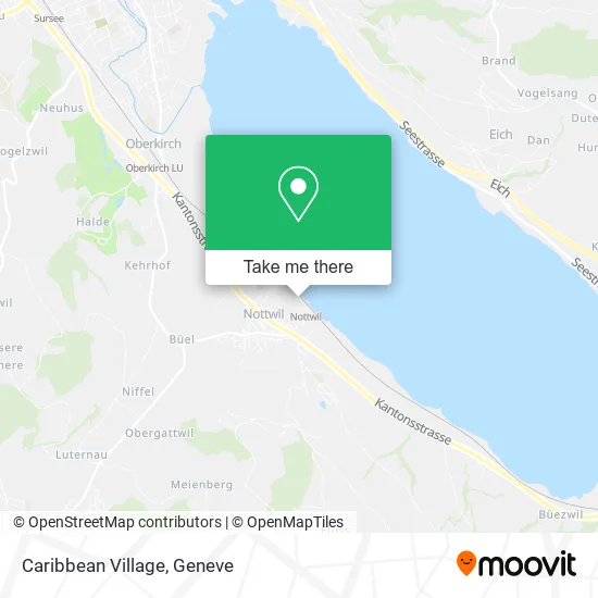 Caribbean Village map