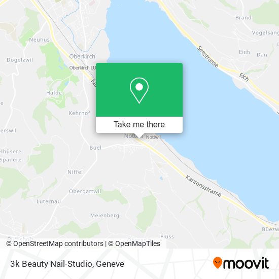 3k Beauty Nail-Studio map