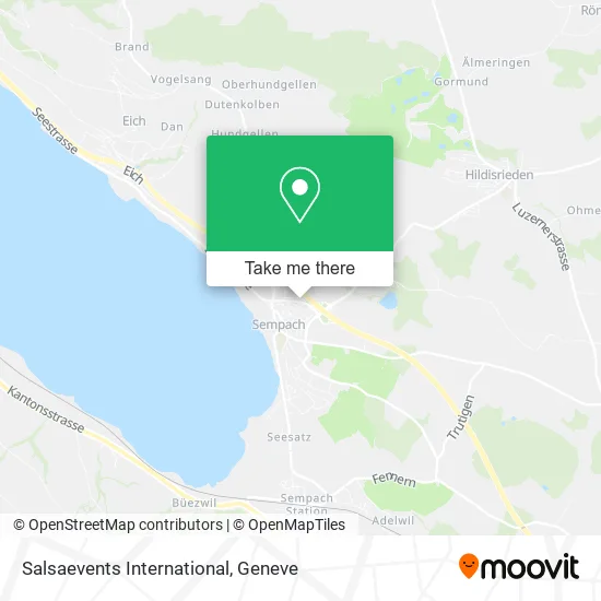 Salsaevents International map
