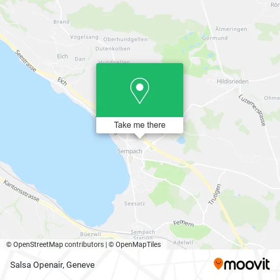 Salsa Openair map