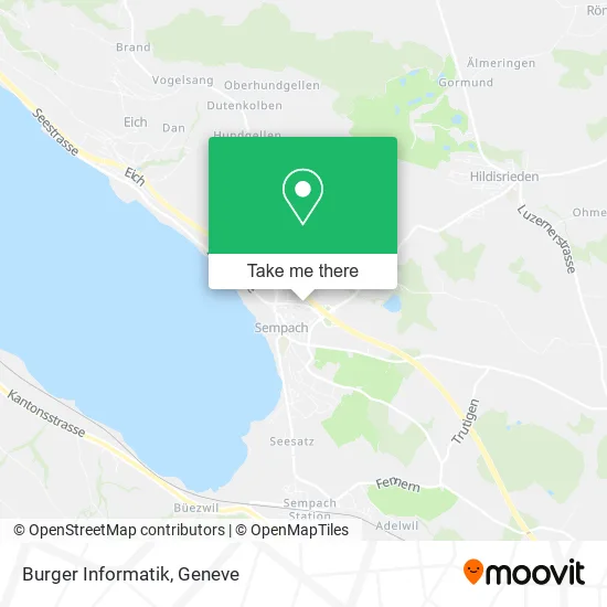 Burger Informatik map