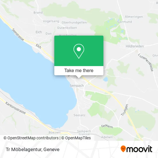 Tr Möbelagentur map