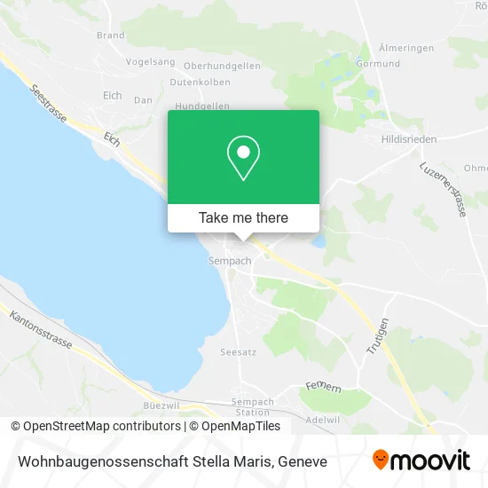 Wohnbaugenossenschaft Stella Maris map