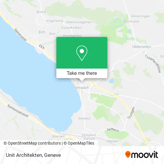 Unit Architekten map