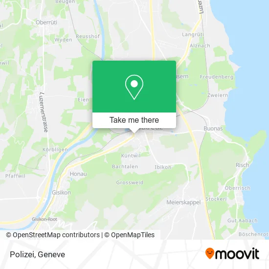 Polizei map