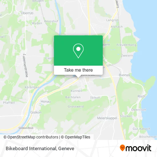 Bikeboard International map