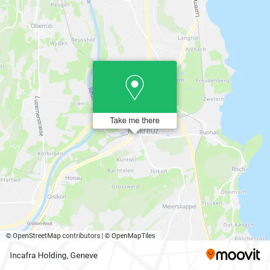 Incafra Holding map