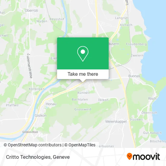 Critto Technologies map