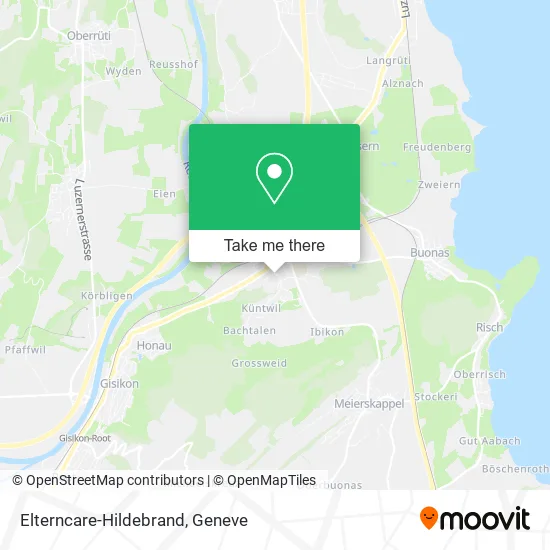 Elterncare-Hildebrand map