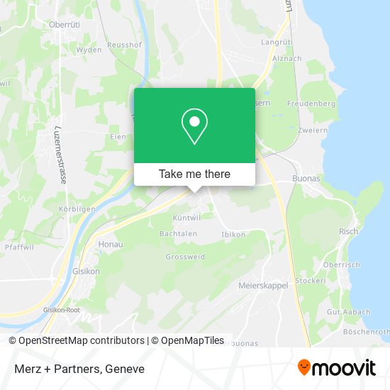 Merz + Partners map