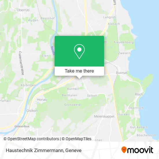Haustechnik Zimmermann map