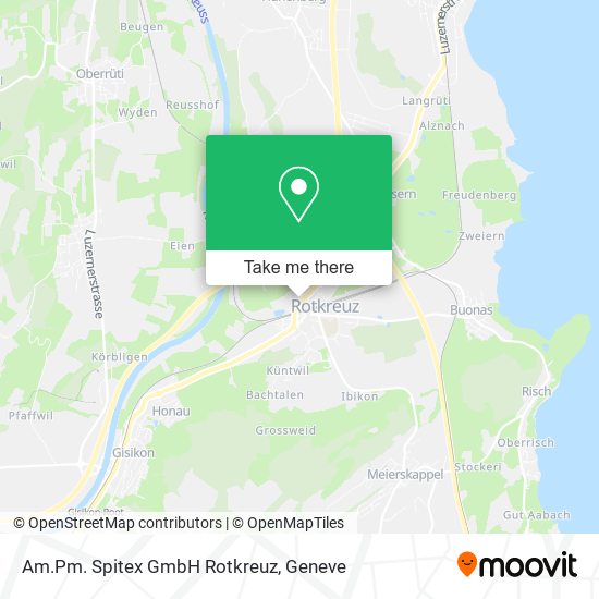 Am.Pm. Spitex GmbH Rotkreuz map