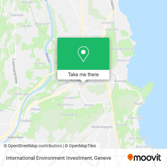 International Environment Investment map