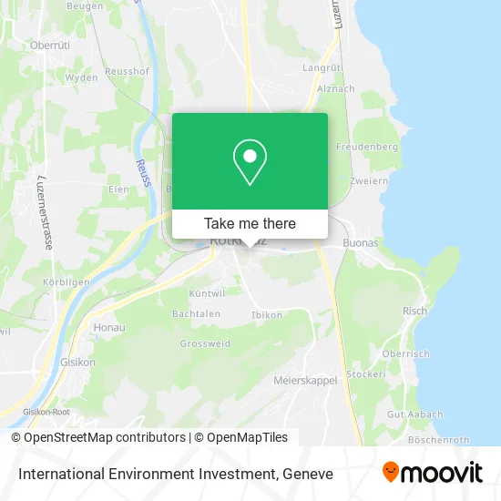 International Environment Investment map