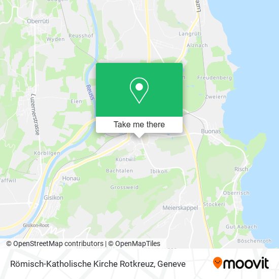 Römisch-Katholische Kirche Rotkreuz map
