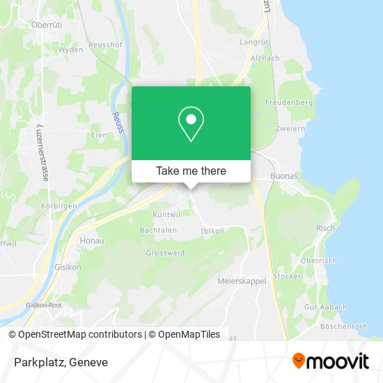 Parkplatz map