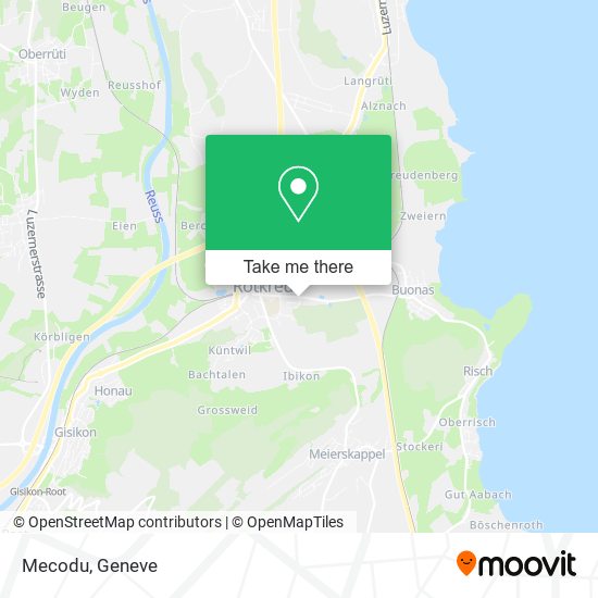Mecodu map
