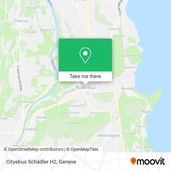 Cityebus Schädler H2 map