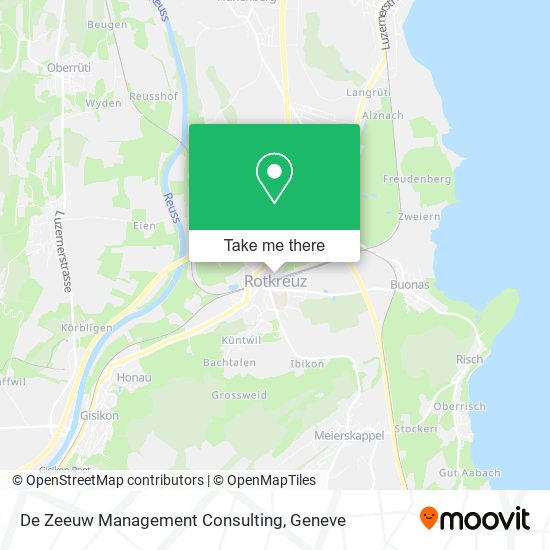 De Zeeuw Management Consulting map