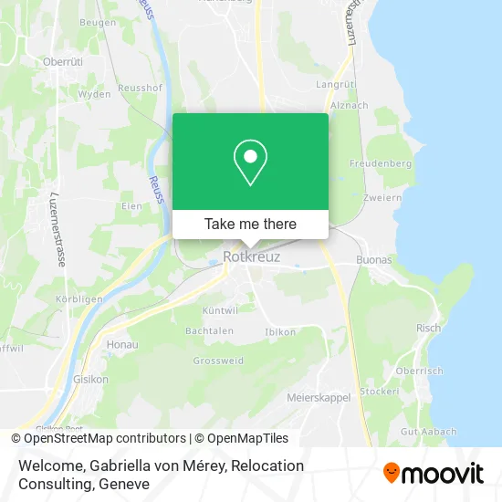 Welcome, Gabriella von Mérey, Relocation Consulting map