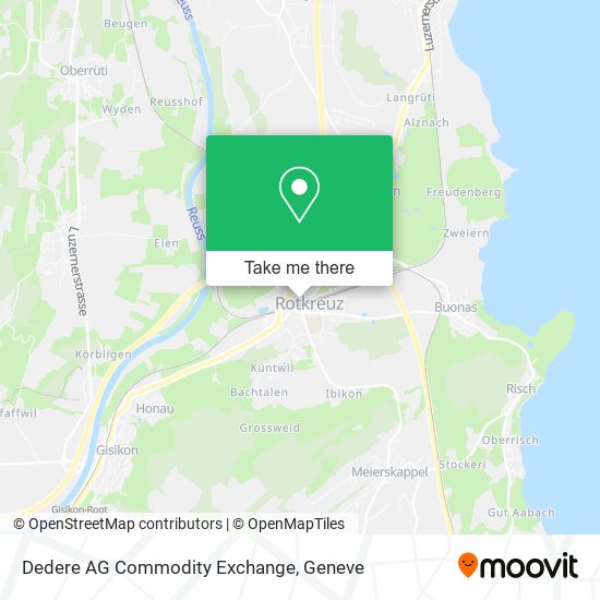 Dedere AG Commodity Exchange map