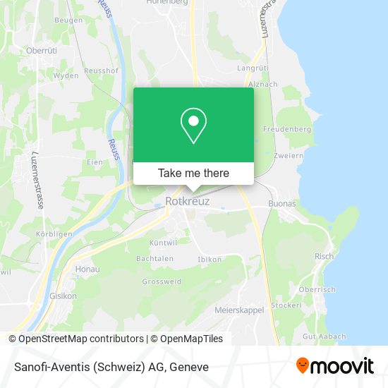 Sanofi-Aventis (Schweiz) AG map