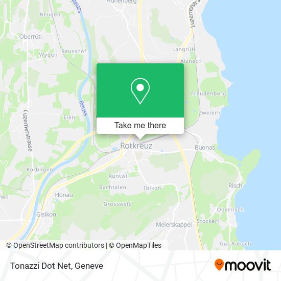Tonazzi Dot Net map