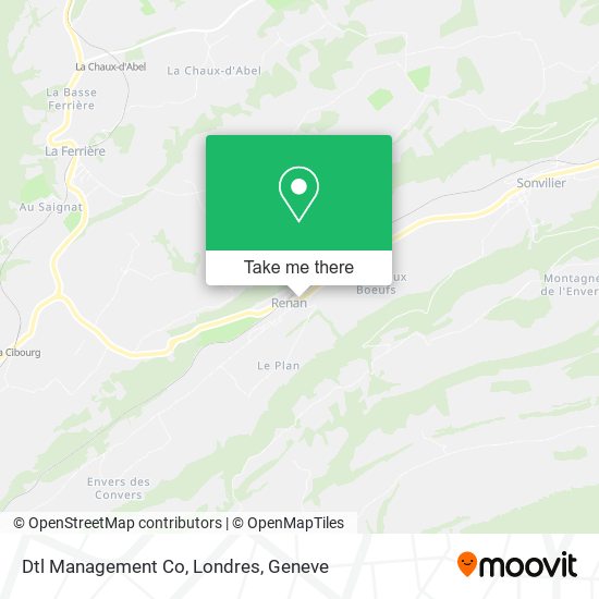 Dtl Management Co, Londres map