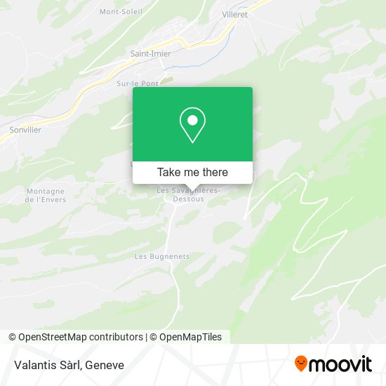 Valantis Sàrl map