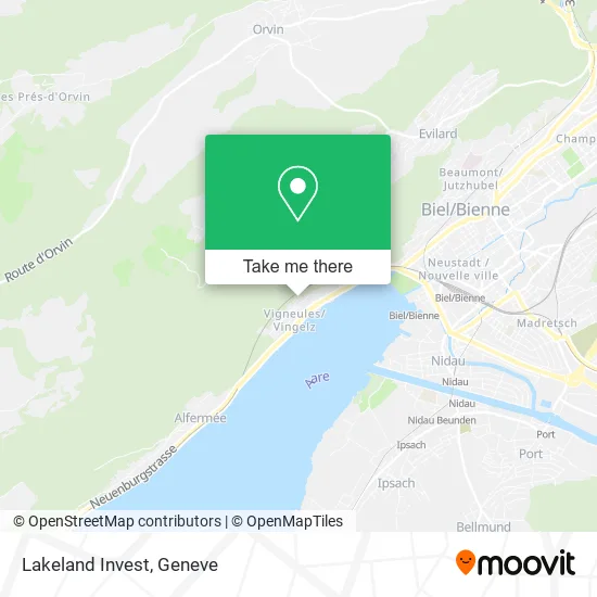 Lakeland Invest map