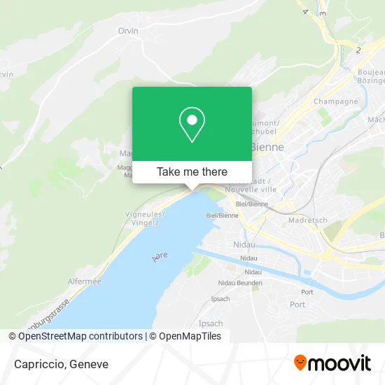 Capriccio map