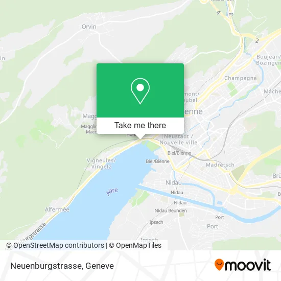 Neuenburgstrasse map