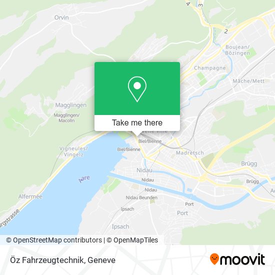 Öz Fahrzeugtechnik map