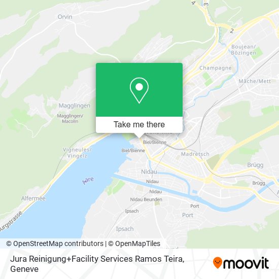 Jura Reinigung+Facility Services Ramos Teira map