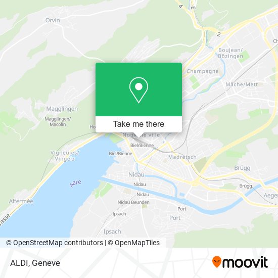 ALDI map