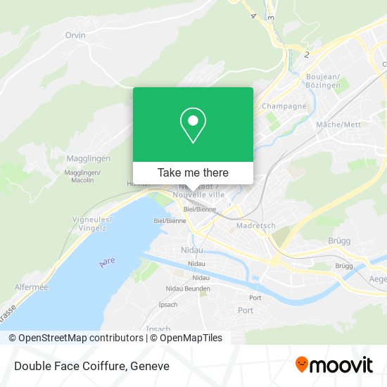 Double Face Coiffure map