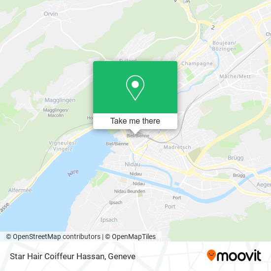 Star Hair Coiffeur Hassan map