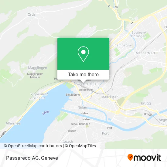 Passareco AG map