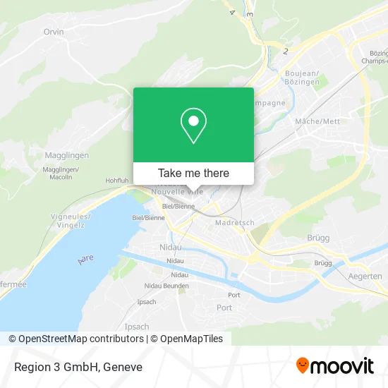 Region 3 GmbH map